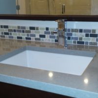 her sink from master bathroom remodel her sink from master bathroom remodel