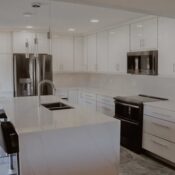 remodeled white kitchen with black appliances installed by contractor remodeled white kitchen with black appliances installed by contractor