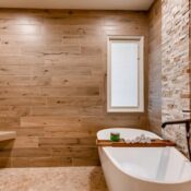 Bathtub replacement during a Bathroom Remodel in Colorado Springs Bathroom Remodeling Contractor