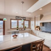 Kitchen Remodeling with marble countertop